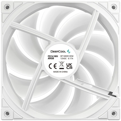 Комплект вентиляторов для корпуса Deepcool FD14 ARGB WH-3 IN 1 ARGB White