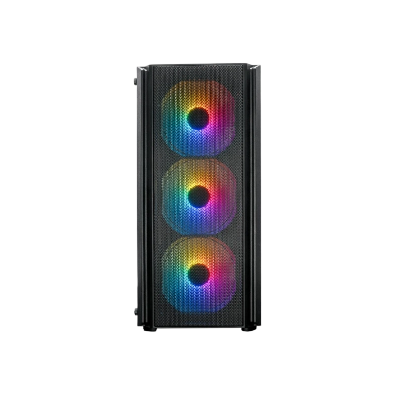 Компьютерный корпус XASTRA A402M 4FRGB Black (A402M-4FC12F-BK)