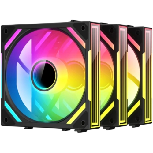 Комплект вентиляторов для корпуса XASTRA FS120B ARGB Black (FS120-3BA-SXX-GL)