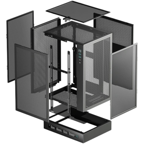 Компьютерный корпус Deepcool CH170 DIGITAL Black