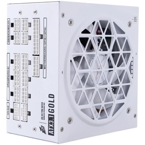 Блок питания 1STPLAYER 1200W NGDP GOLD White (HA-1200BA4-WH) 16 Pin (PCIe 5.1 Connector Cable Details)