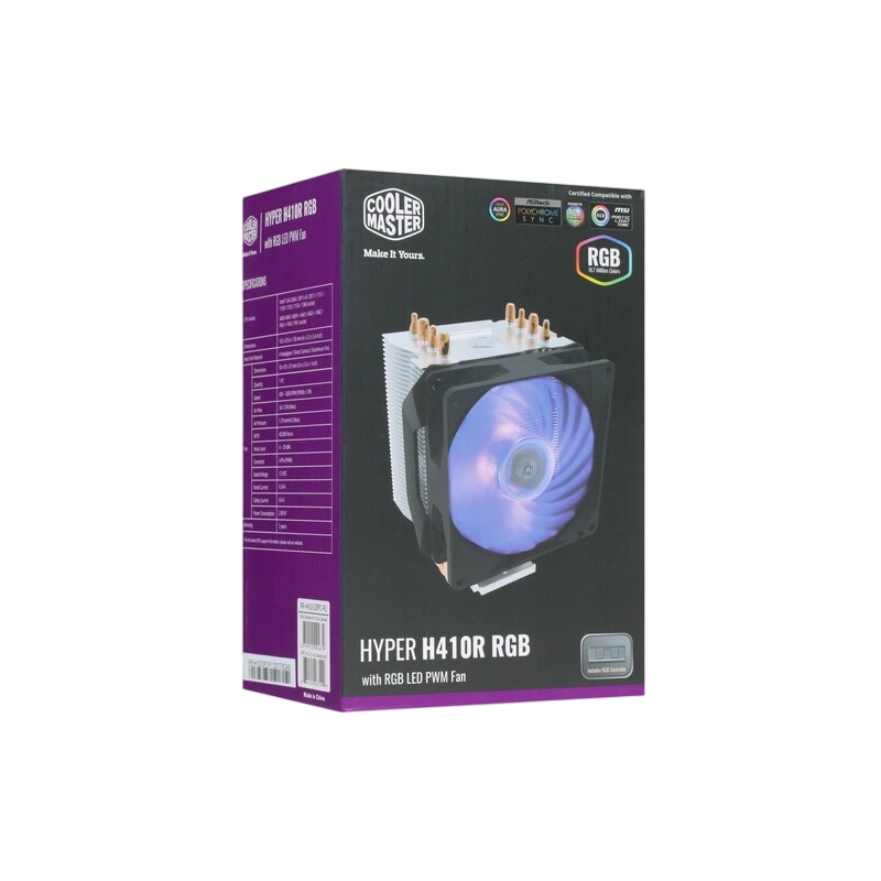 Кулер для процессора Cooler Master HYPER H410R RR-H410-20PC-R1