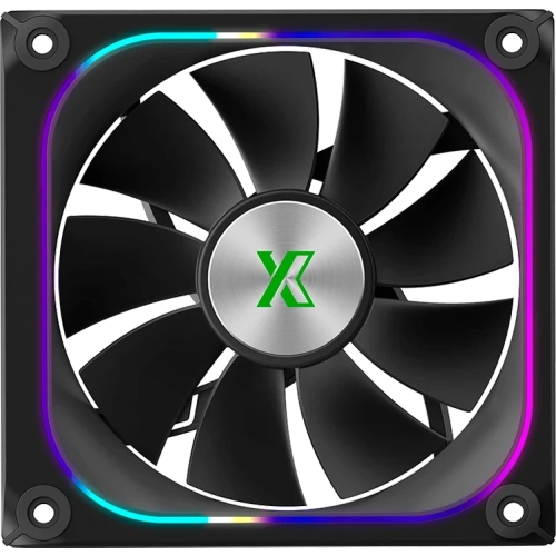 Вентилятор для корпуса XASTRA FZ120B ARGB reverse Black (FZ120-1BA-CRX-GL)