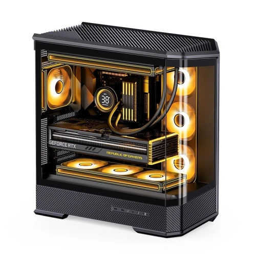 Компьютерный корпус JONSBO D400 TG Black