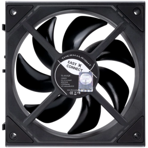 Вентилятор для корпуса Thermalright TL-M12QR Reverse ARGB Black (TRTLM12QR)