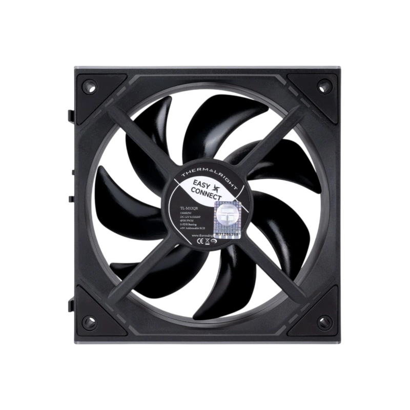 Вентилятор для корпуса Thermalright TL-M12QR Reverse ARGB Black (TRTLM12QR)