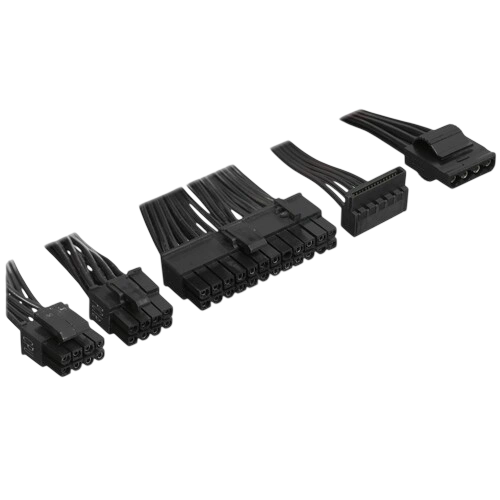 Блок питания MSI 850W MAG A850GL (306-7ZP8A11-CE0) 16 Pin (PCIe 5.0 Connector Cable Details) документация, комплект кабелей