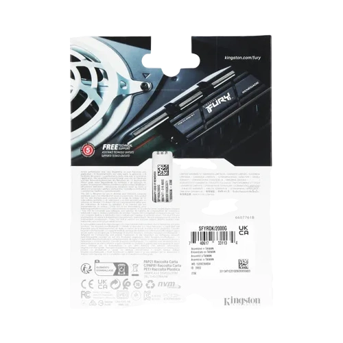 Твердотельный накопитель Kingston 2000 Gb FURY Renegade (SFYRDK/2000G)