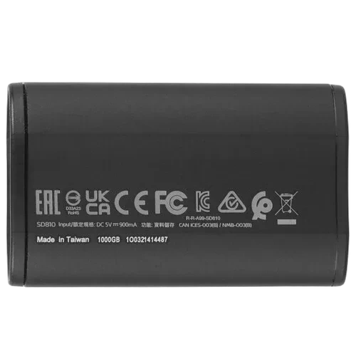 Внешний SSD ADATA XPG 1000 Gb USB 3.2 EXT (SD810-1000G-CBK)