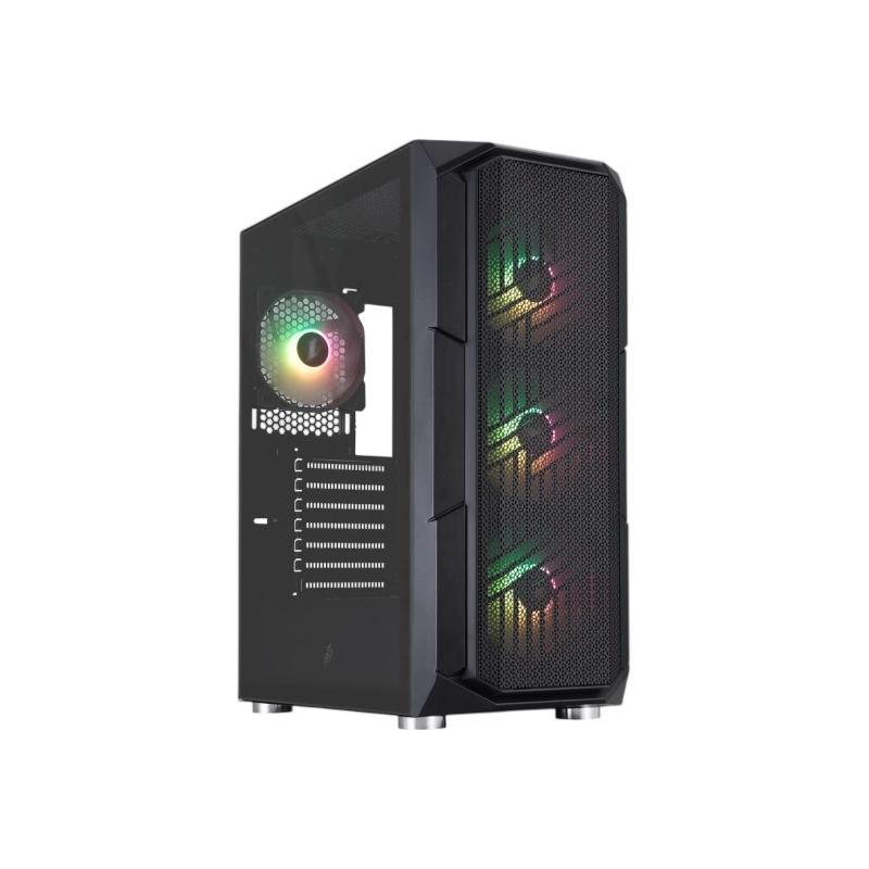 Компьютерный корпус 1STPLAYER FIREBASE XF ARGB Black (XF-BK-4F7)