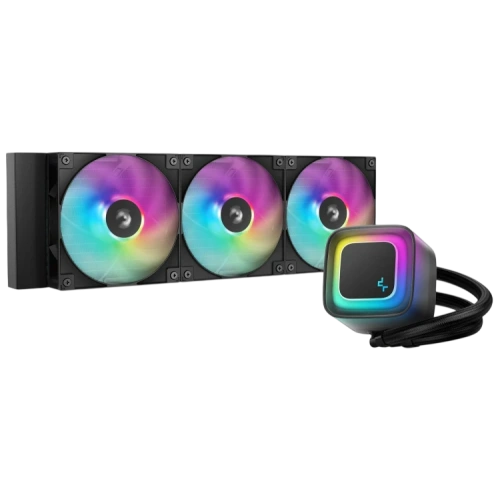 Система жидкостного охлаждения для процессора Deepcool LE360 V2 ARGB Black (R-LE360-BKAMMC-G-2)