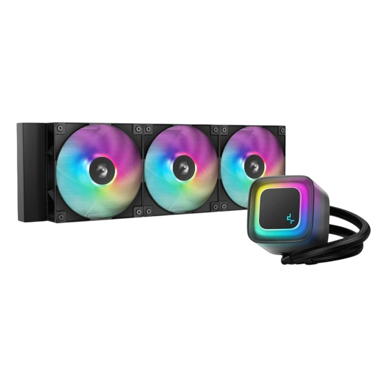 Система жидкостного охлаждения для процессора Deepcool LE360 V2 ARGB Black (R-LE360-BKAMMC-G-2)
