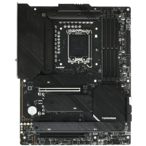 Материнская плата MSI MAG Z790 TOMAHAWK WIFI 2 x кабель SATA, USB Flash с ПО, антенна Wi-Fi, документация, комплект наклеек