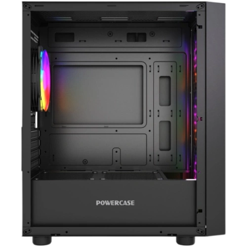 Компьютерный корпус Powercase Mistral Micro EM19 TG ARGB Black (CMMEM19B-A4)