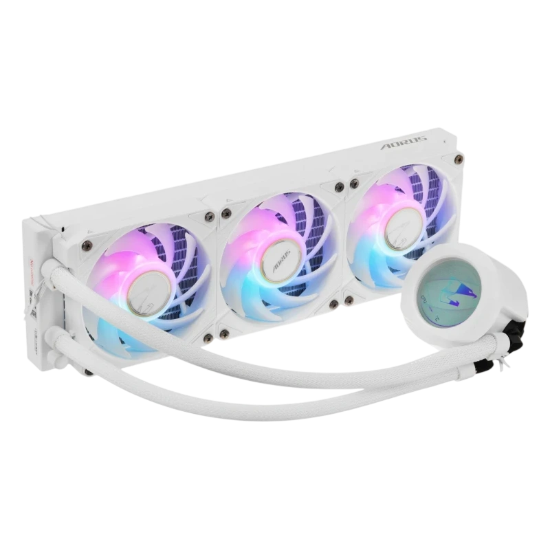 Система жидкостного охлаждения для процессора Gigabyte MULTI SOCKET GP-AORUS WATERFORCEX II 360I White