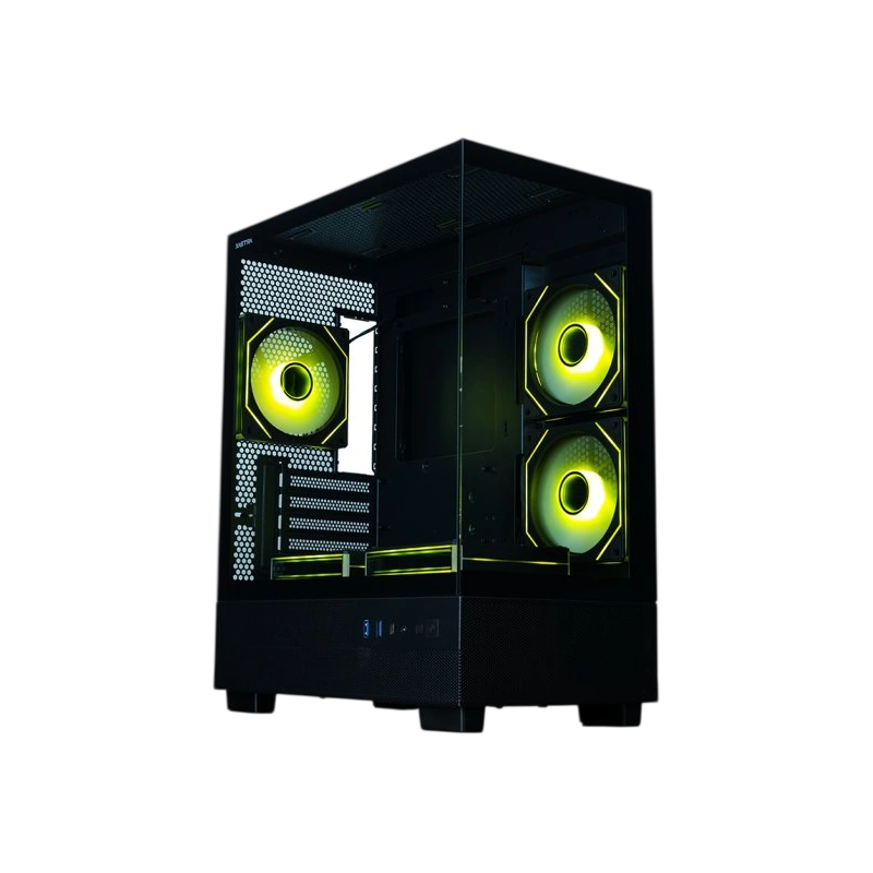 Компьютерный корпус XASTRA Q400M 5ARGB-C6-UC ARGB Black (Q400M-5FM12A-C6-UC)