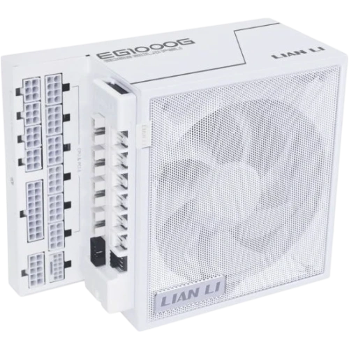Блок питания Lian Li 1000W EG1000G White (G9P.EG1000G.WH00.RU) 16 Pin (PCIe 5.0 Connector Cable Details) EDGE хаб, документация, комплект кабелей