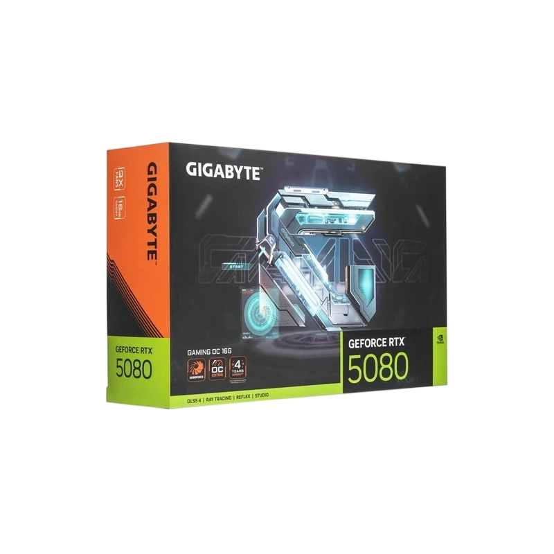Видеокарта Gigabyte (GV-N5080GAMING-16GD) GeForce RTX 5080 16GB GAMING