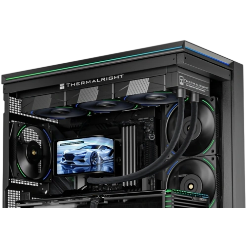 Система жидкостного охлаждения для процессора Thermalright Wonder Vision 360 Turbo ARGB Black (TRWV360TAB)