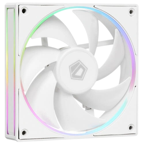 Вентилятор для корпуса ID-COOLING AF-127-ARGB-W ARGB White комплект крепежа