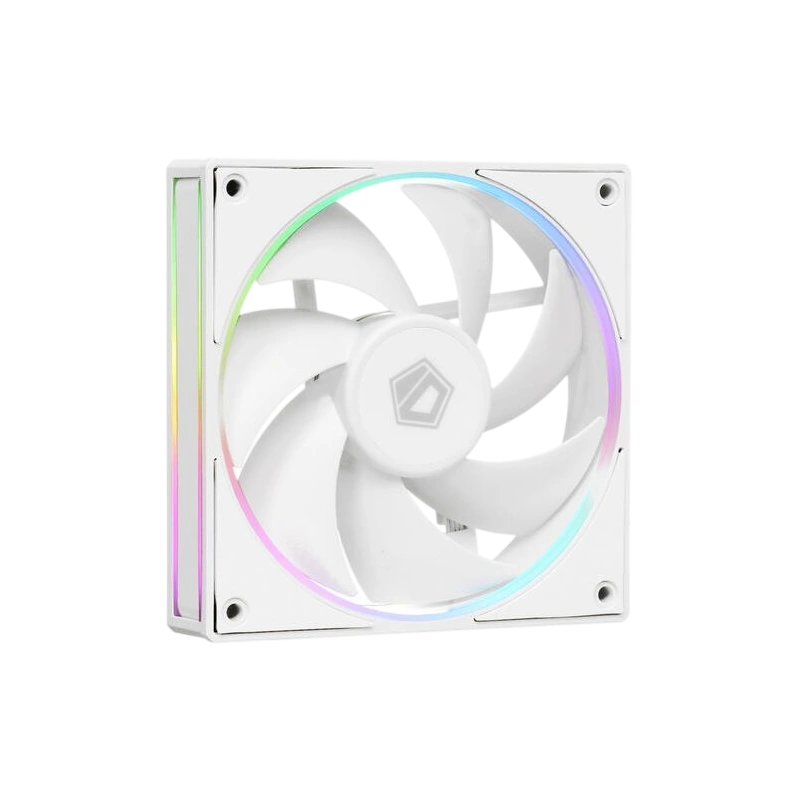 Вентилятор для корпуса ID-COOLING AF-127-ARGB-W ARGB White комплект крепежа