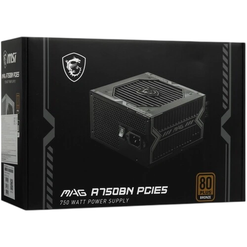 Блок питания MSI 750W MAG A750BN (306-7ZP2C11-CE0) 16 Pin (PCIe 5.0 Connector Cable Details) документация