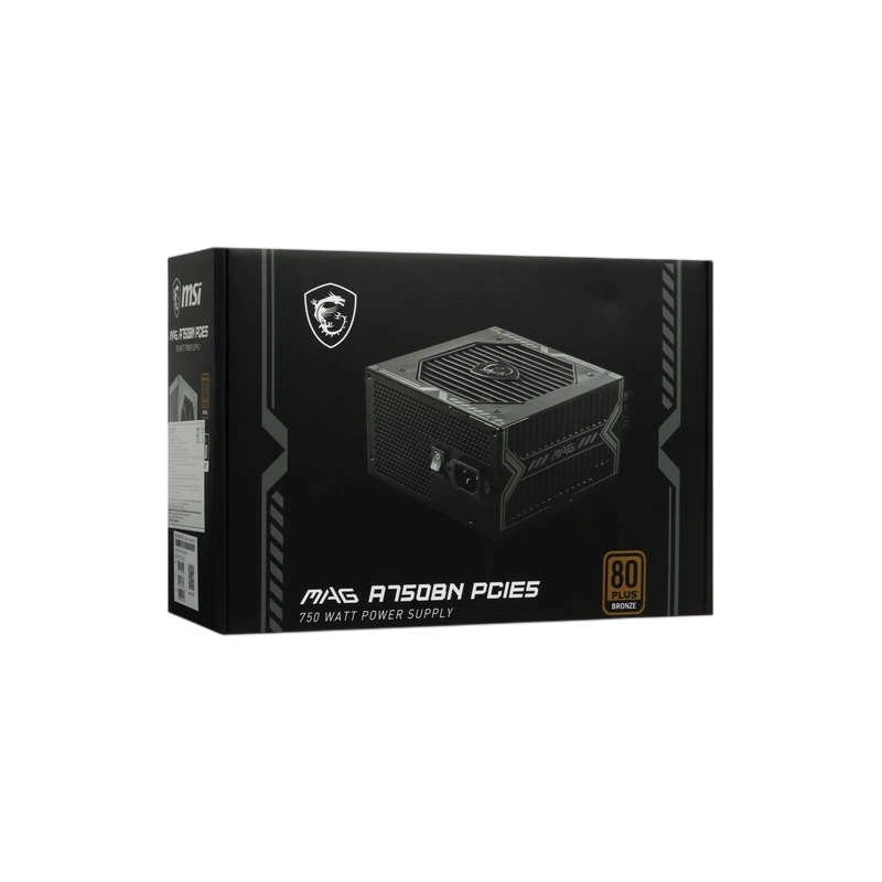 Блок питания MSI 750W MAG A750BN (306-7ZP2C11-CE0) 16 Pin (PCIe 5.0 Connector Cable Details) документация