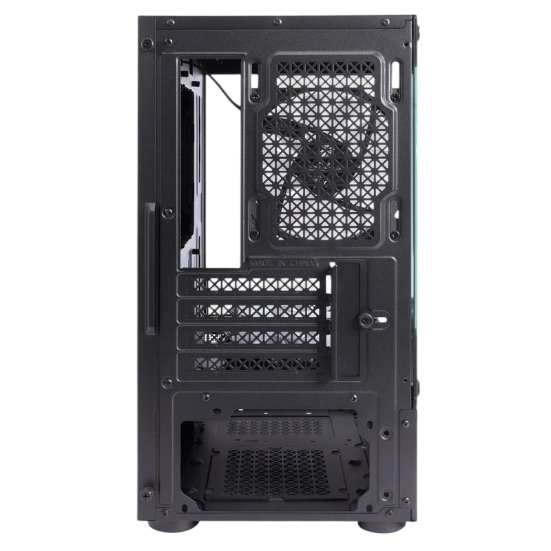 Компьютерный корпус 1STPLAYER MIKU Mi2-A LED Black (FP_Mi2-A-BK-2F1R-1F1)