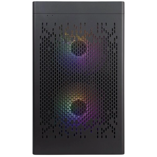 Компьютерный корпус 1STPLAYER DK D3-B LED Black (D3-B-BK-2F1P-1F1)