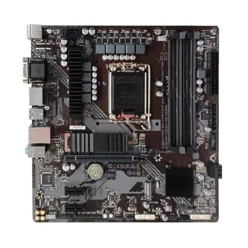 Материнская плата Gigabyte B760M DS3H AX DDR4 2 x кабель SATA, антенна Wi-Fi, документация, задняя планка