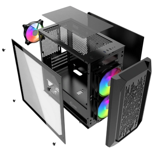 Компьютерный корпус Powercase ALISIO Micro X3B (CAMIB-L3)