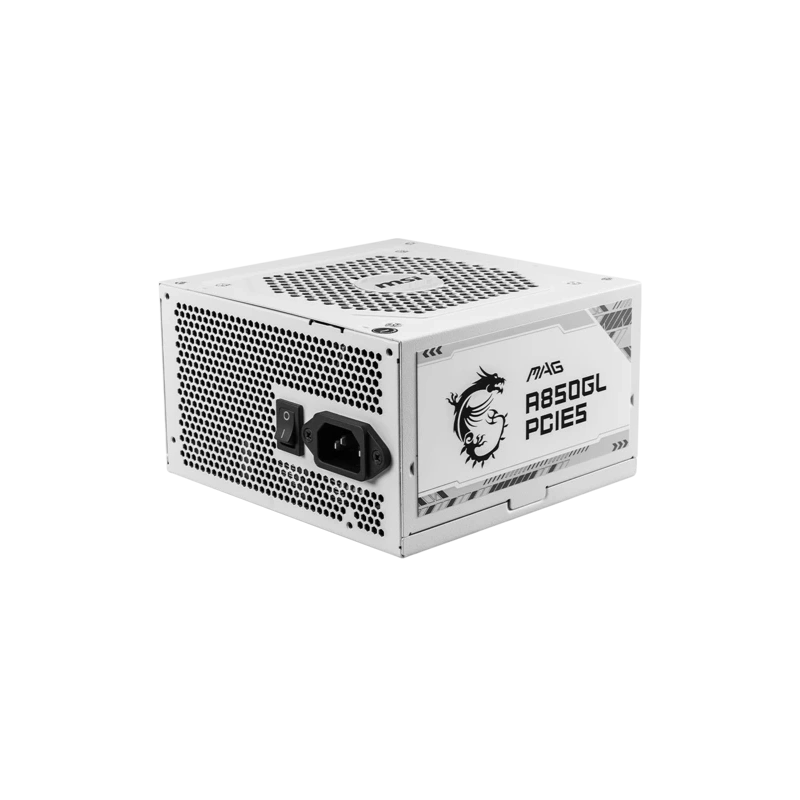 Блок питания MSI 850W MAG A850GL White (MAG-A850GL-PCIE5-WHITE) 16 Pin (PCIe 5.0 Connector Cable Details)