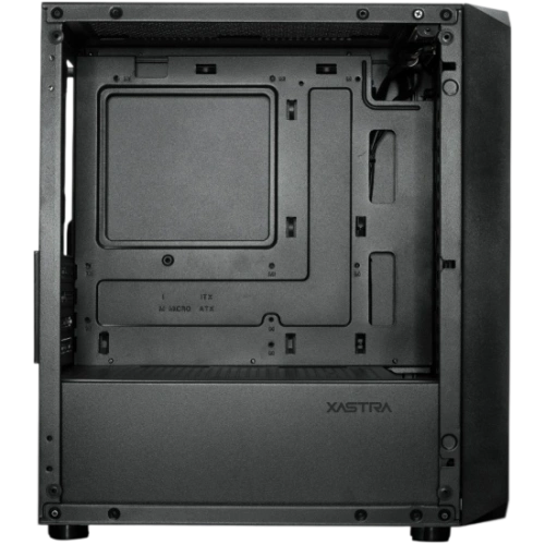 Компьютерный корпус XASTRA A303M TG 3FRGB Black (A303M-2FC14F-1FC12F)