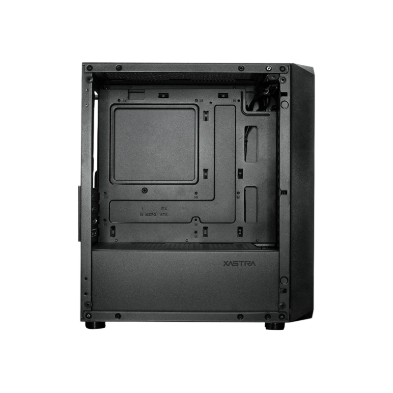 Компьютерный корпус XASTRA A303M TG 3FRGB Black (A303M-2FC14F-1FC12F)