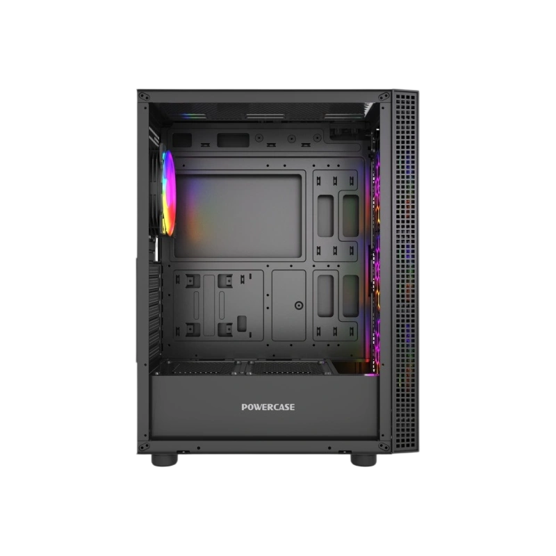 Компьютерный корпус Powercase Mistral EA18 TG ARGB Black (CMAEA18-A4)