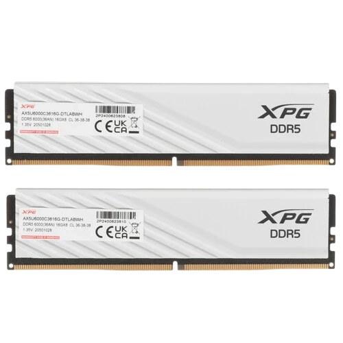 Оперативная память 32 Gb 6000 MHz ADATA XPG LANCER Blade (AX5U6000C3616G-DTLABWH)