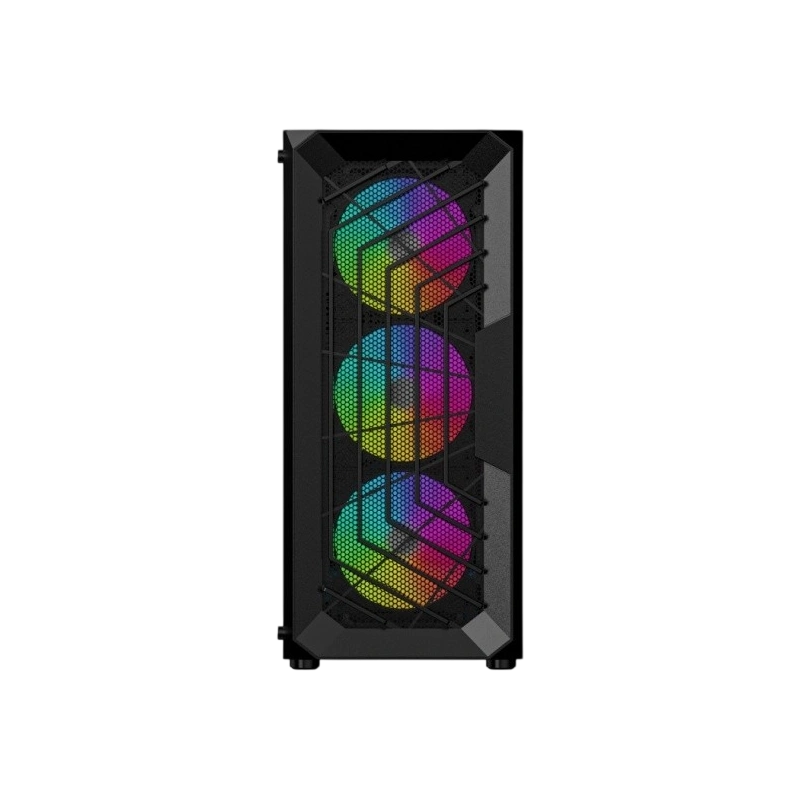 Компьютерный корпус Powercase Mistral C4B TG Black (CMICB-L4)