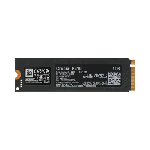 Твердотельный накопитель CRUCIAL 1000 Gb P310 (CT1000P310SSD8) BOX