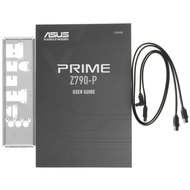 Материнская плата ASUS PRIME Z790-P (90MB1CJ0-M1EAY0) 2 x кабель SATA, документация, задняя планка