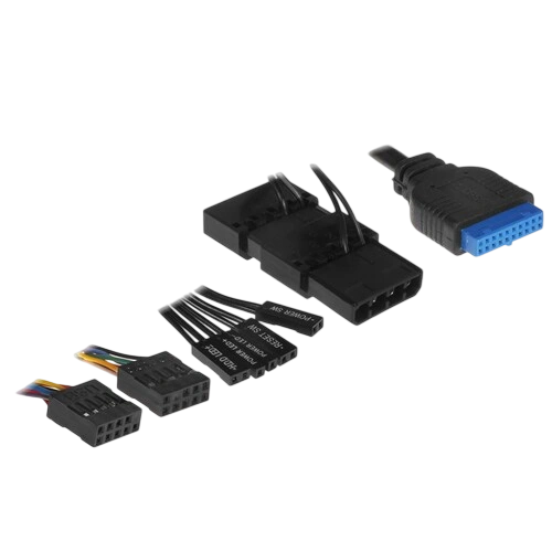 Компьютерный корпус Zalman M3 Plus RGB TG Black