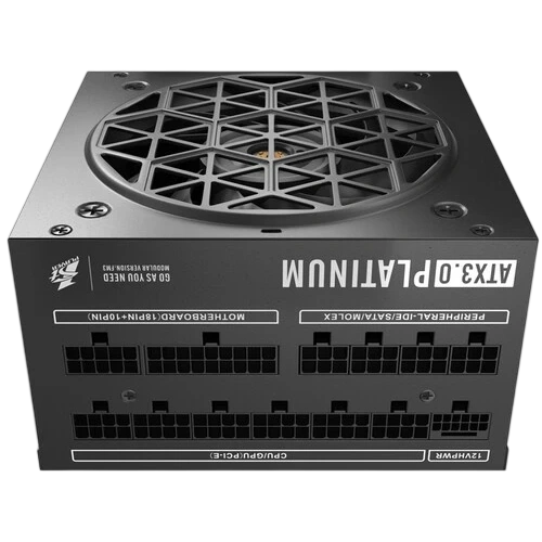 Блок питания 1STPLAYER 1000W NGDP Platinum Black (HA-1000BA3-BK) 16 Pin (PCIe 5.0 Connector Cable Details)
