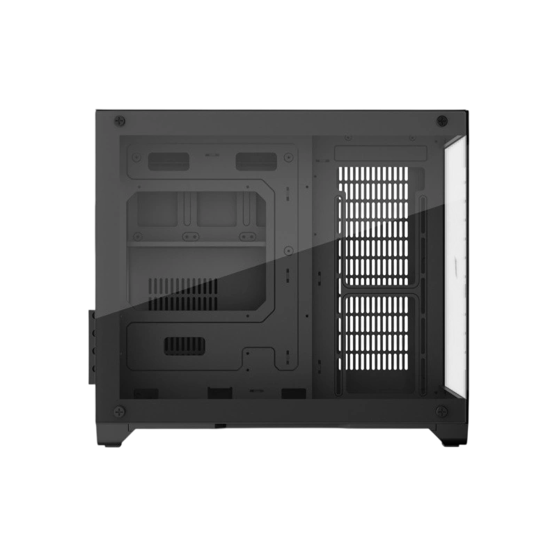 Компьютерный корпус 1STPLAYER MEGAVIEW MV6-T Black (MV6-TP-BK)