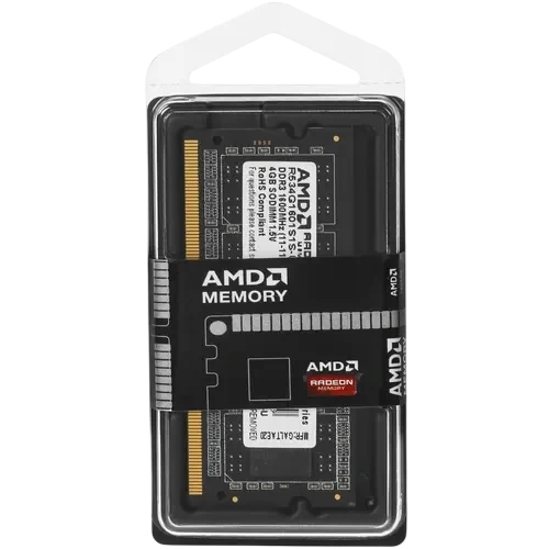 Оперативная память 4 Gb 1600 MHz AMD R5 ENTERTAINMENT SERIES Black (R534G1601S1S-U)