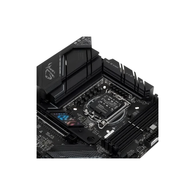 Материнская плата ASUS ROG STRIX B760-F GAMING WIFI (90MB1CT0-M1EAY0) 2 x кабель SATA, антенна Wi-Fi, брелок, документация, комплект наклеек, стяжки для кабелей