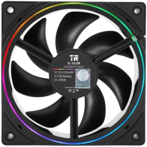 Вентилятор для корпуса Thermalright TL-S12R Reverse ARGB Black (TRTLS12R)