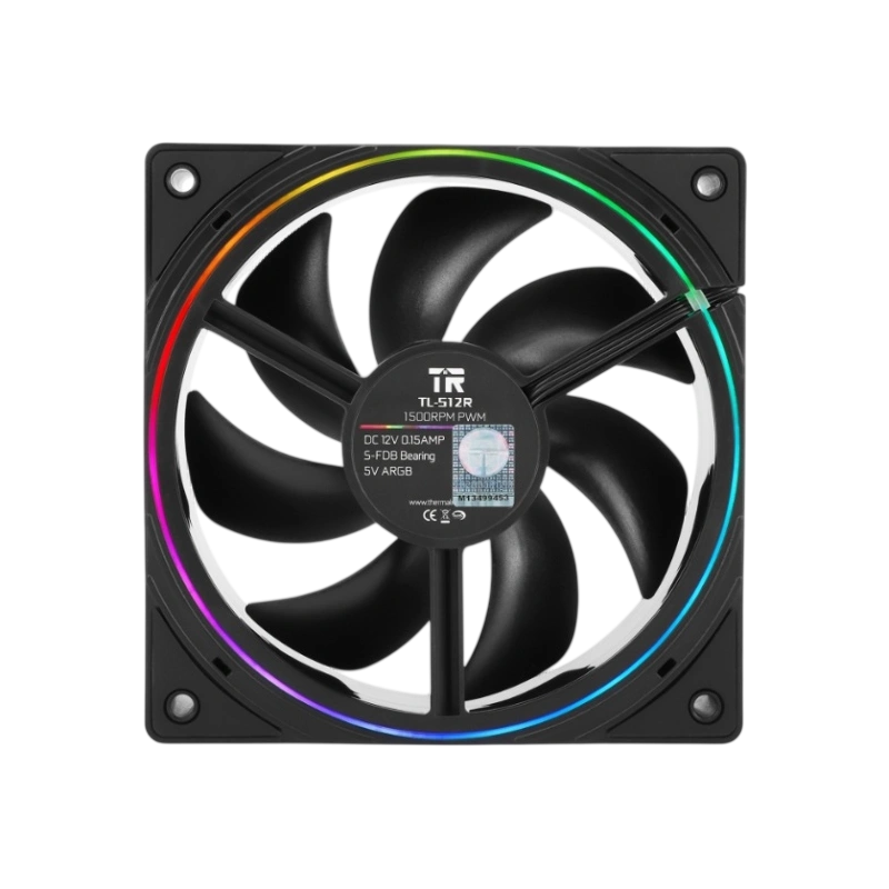 Вентилятор для корпуса Thermalright TL-S12R Reverse ARGB Black (TRTLS12R)