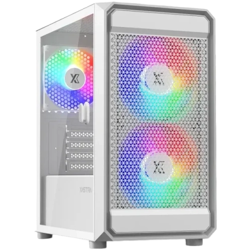 Компьютерный корпус XASTRA A303M TG 3FRGB White (A303M-2FC14F-1FC12F-D-WH)