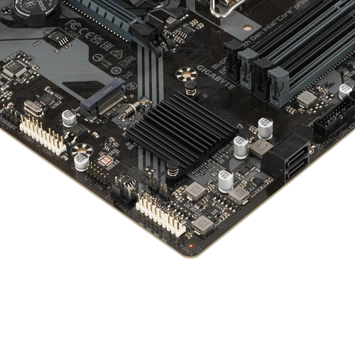 Материнская плата Gigabyte B760M DS3H DDR4 2 x кабель SATA, документация, задняя планка