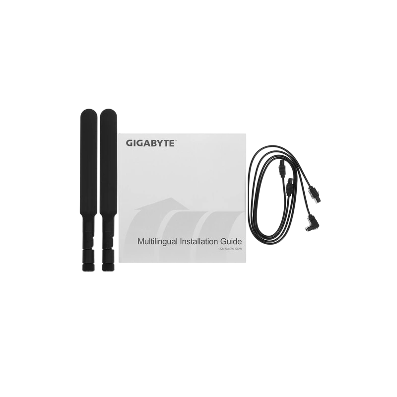 Материнская плата Gigabyte B650 EAGLE AX 2 x кабель SATA, антенна Wi-Fi, документация