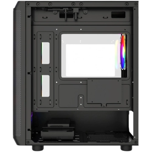 Компьютерный корпус Powercase Mistral Micro EM22 TG FRGB Black (CMMEM22B-L4)
